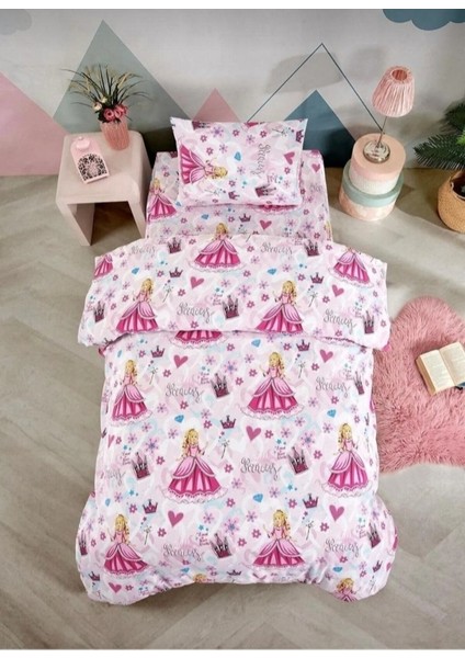 Tek Kişilik Prensen Desen Nevresim Takımı 1 Yastık Kılıfı