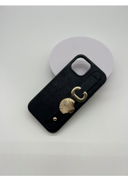 iPhone 12 Charmlı Kılıf "3 Charm Hediye !" Kişiye Özel Harfli Telefon Kılıfı