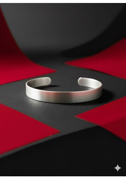 Minimalist Şıklık: 10MM Alüminyum Bileklik & Yüzük Seti – Modern ve Dayanıklı Tasarım"