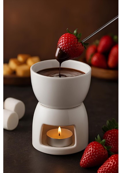 Porselen Fondü Seti