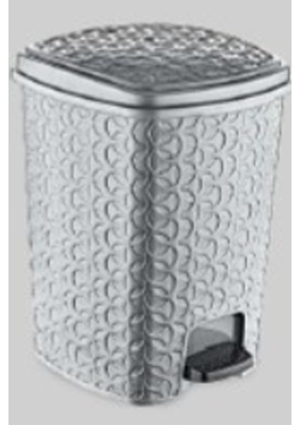 Rattan Star Pedallı Çöp Kovası 12 Lt. ROYALEKS-E248