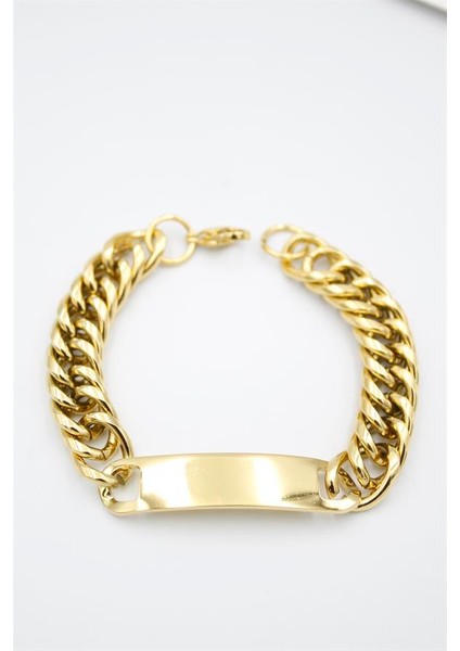 Plaka Zincir Bileklik - Altın fiyatları