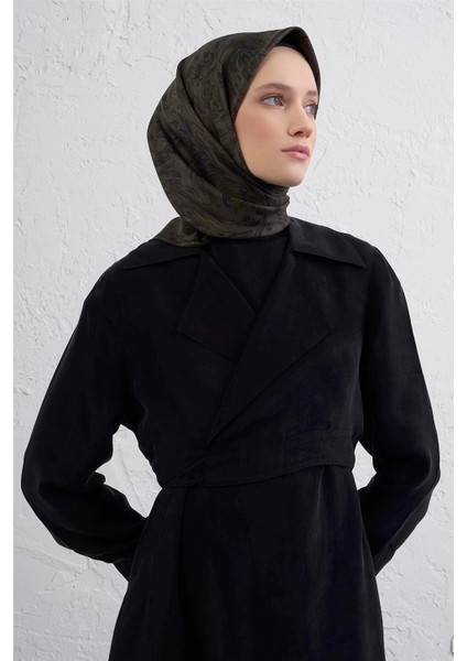 Soyut Desentwill Ipek Eşarp -2025/2026 -9431D 04