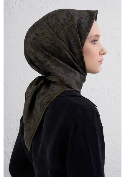 Soyut Desentwill Ipek Eşarp -2025/2026 -9431D 04 modelleri