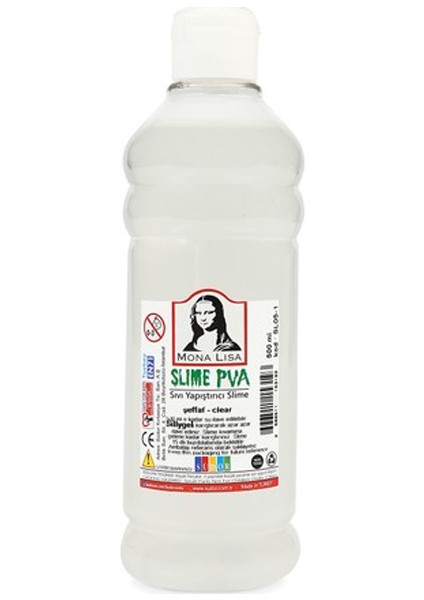 Mona Lisa Sıvı Yapıştırıcı Slime 500 ml Şeffaf SL05-1