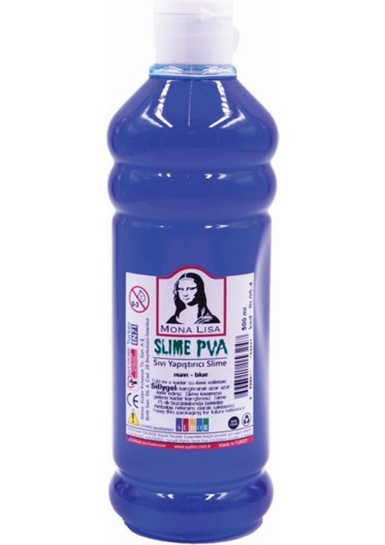 Mona Lisa Sıvı Yapıştırıcı Slime 500 ml Mavi SL05-4