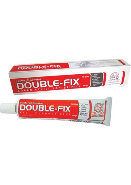 Factory Sıvı Yapıştırıcı Double Fix Süper Etkili 20 gr