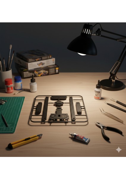 Kazıcı Model Kart Seti – Çocuk ve Yetişkinlere Mini Maket Yapım Kiti fırsatları