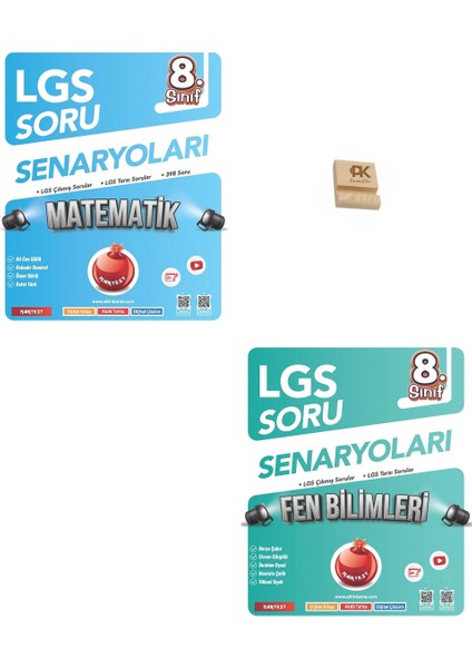 Nartest Lgs 8. Sınıf Matematik ve Fen Bilimleri Çıkmış Sorular ve Lgs Tarzı Soru Senaryoları