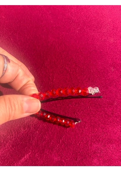 Çok Renkli Saç Tokası-Parlak Taşlı Tel Toka-Ince Toka fiyatları