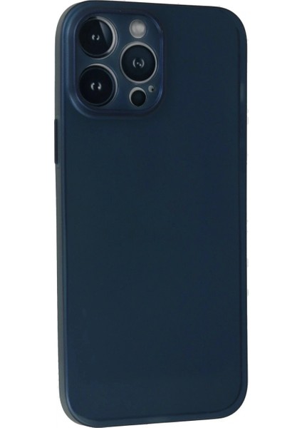 Ieg iPhone 13 Pro Max Kılıf Pp Ultra Ince Kapak - Mavi modelleri