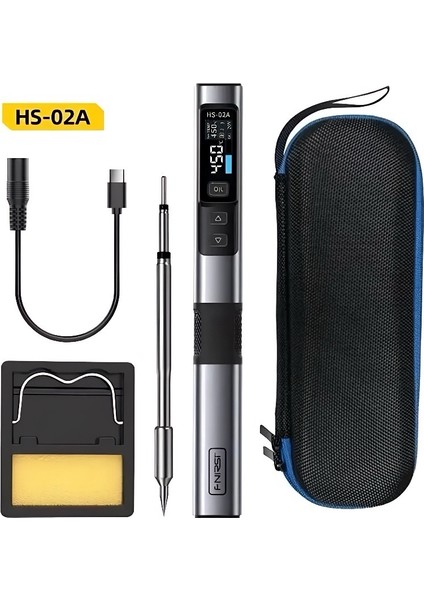 Fnırsı HS-02A Dijital OLED Ekranlı 100W Akıllı Type-C Akıllı Kalem Havya