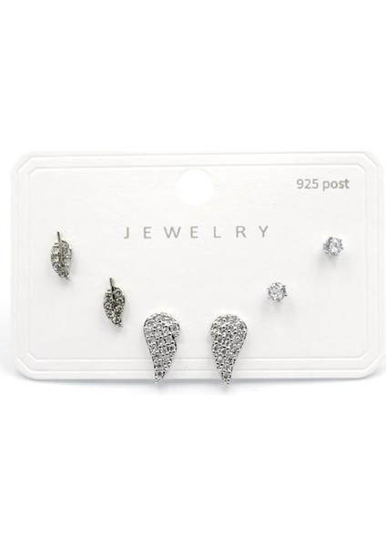 Çoklu Taşlı Küpe - Gümüş fiyatları