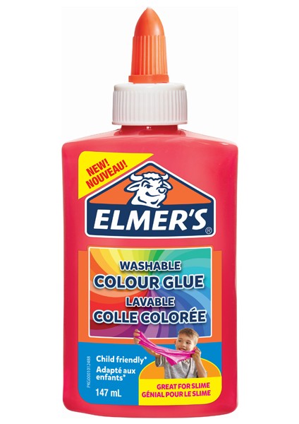 Elmers Mat Renkli Yapıştırıcı Pembe 147 ml 2109491