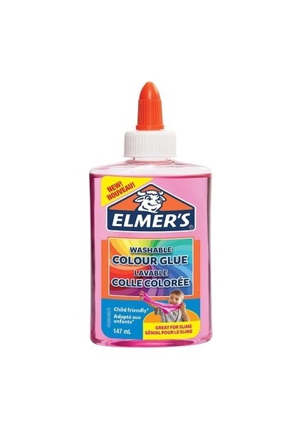 Elmers Mat Renkli Yapıştırıcı Pembe 147 ml 2109491 fiyatları