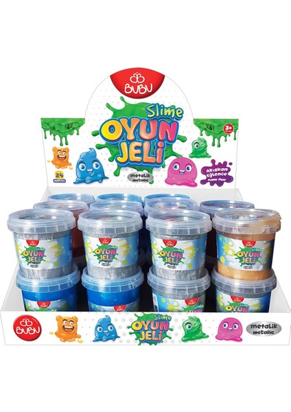 Bu-Bu Oyun Jeli Metalik 145 gr BUBU-SLM020
