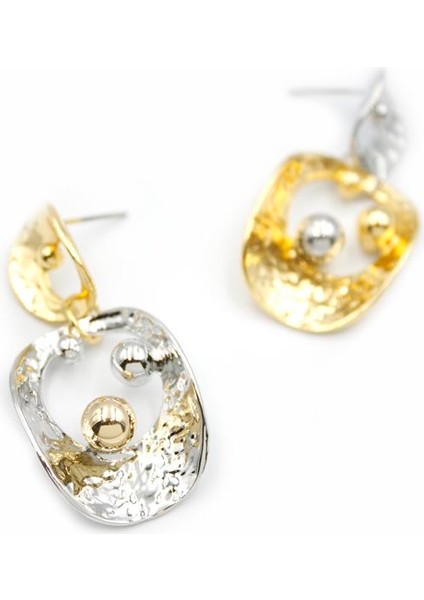 Metal Küpe - Çok Renkli fiyatları