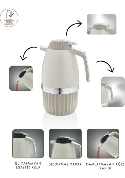 Elegant T Serisi 2 Lt. Termos ROYALEKS-PW-003 fırsatları