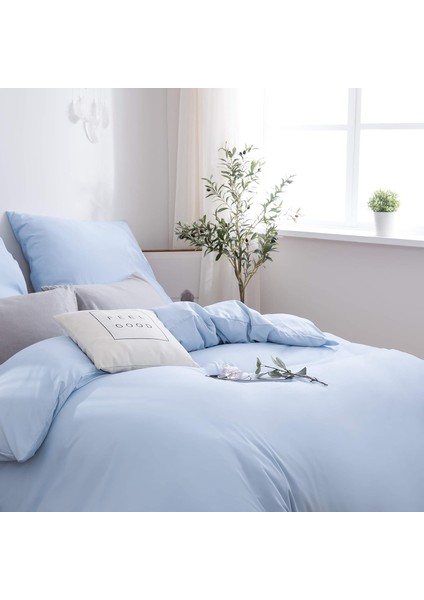 %100 Pamuk 57 Tel Iplik Boyalı Nevresim Seti Yumuşak Dokulu, Nefes Alan Kumaş indirimleri