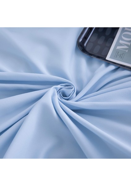 %100 Pamuk 57 Tel Iplik Boyalı Nevresim Seti Yumuşak Dokulu, Nefes Alan Kumaş