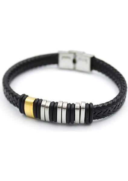 Deri Erkek Bileklik - Çok Renkli fiyatları