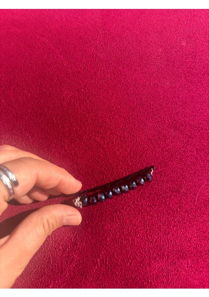 Çok Renkli Saç Tokası-Parlak Taşlı Tel Toka-Ince Toka fiyatları