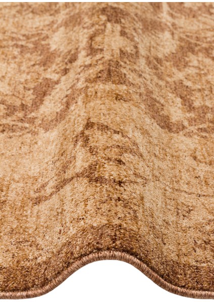 Harmoni 01 Beıge Vintage Eskitme Desenli Yumuşak Dokulu Şık Mutfak Koridor Salon Halısı modelleri