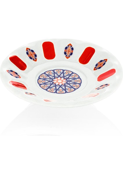 Kırılmaz Çay Tabağı 6 Adet 11 cm Desenli TR304D