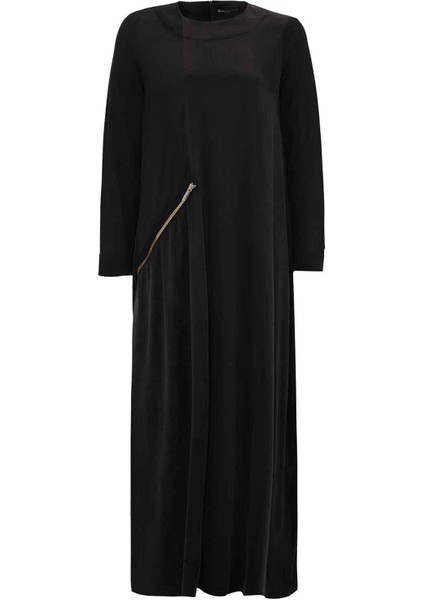 T26K-4008 Mıssdalıda Fermuar Dtyl. Cupro Elbise fiyatları