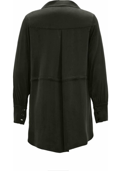 T26K-3001 Mıssdalıda Bağcıklı Cupro Gömlek fırsatları