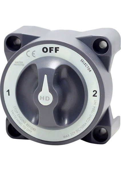 Akü Şalteri Ağır Hizmet 500A 3p Off-1-2 IC-275H