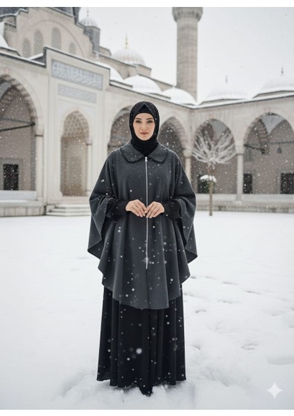 MYMİSİY Polar Panço Boy 90 cm Standart Beden (36--60) indirimleri