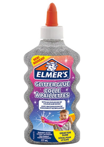 Elmers Simli Yapıştırıcı Gümüş 177 ml EL-2077255-3-LI-PKT