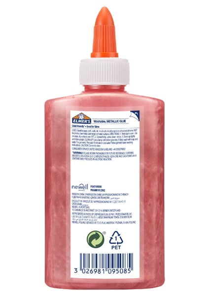 Elmers Metalik Yapıştırıcı Pembe 147 ml 2109508