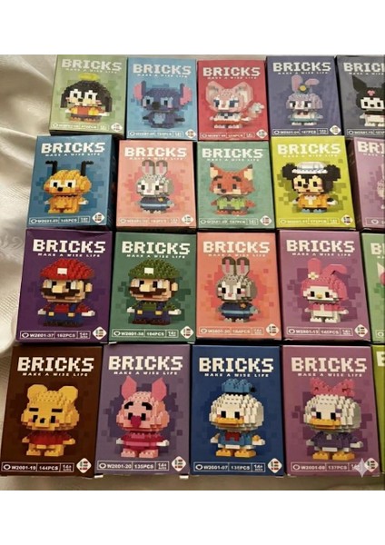 Bricks Figür (Rastgele 1 Model Gönderilir)