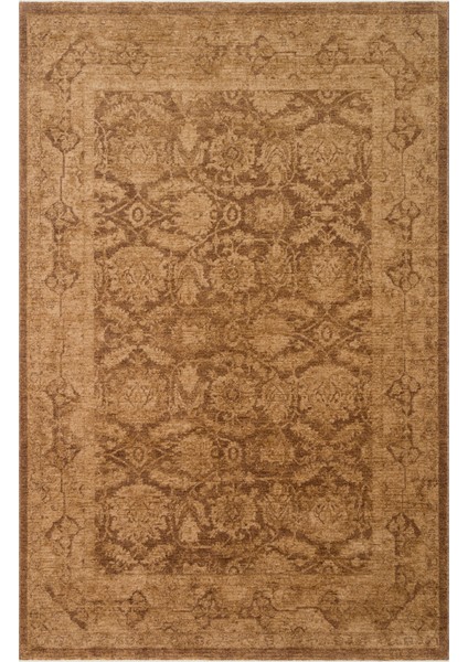 Harmoni 01 Beıge Vintage Eskitme Desenli Yumuşak Dokulu Şık Mutfak Koridor Salon Halısı