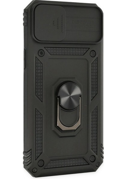 iPhone 14 Plus Kılıf Pars Lens Yüzüklü Silikon - Siyah fiyatları