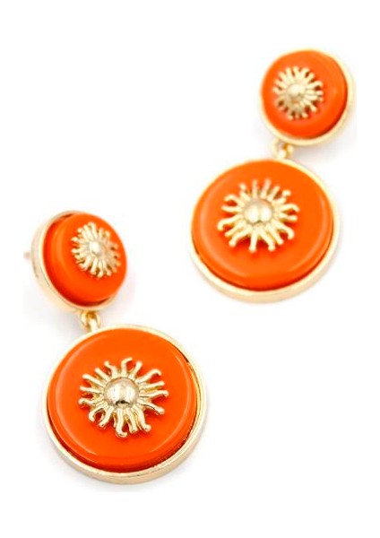 Güneş Küpe - Turuncu fiyatları