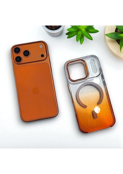 iPhone 17 Pro Max Renk Geçişli Magsafe Kılıf