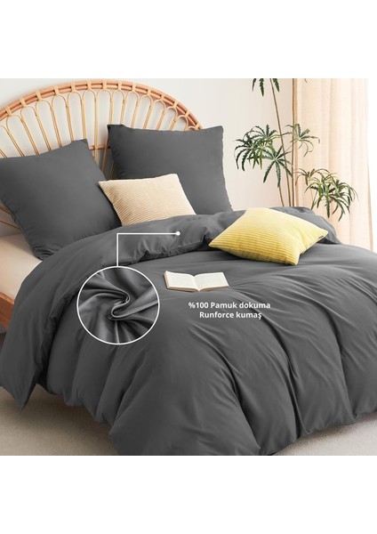 %100 Pamuk 57 Tel Iplik Boyalı Nevresim Seti Yumuşak Dokulu, Nefes Alan Kumaş fiyatları