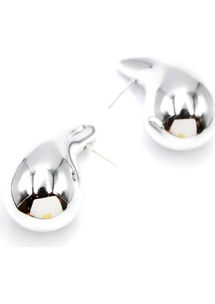 Büyük Boy Damla Küpe - Gümüş fiyatları