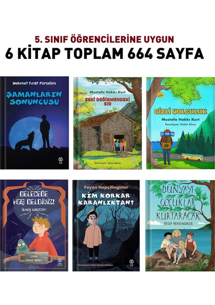 5. Sınıf Özel Set 6 Kitap 664 Sayfa