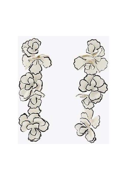 Çiçek Küpe - Beyaz fiyatları