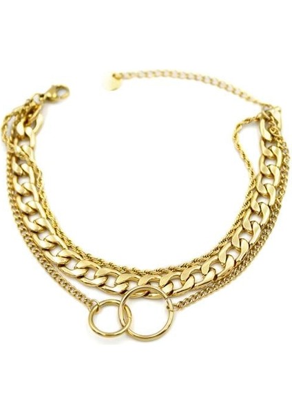 Zincir Bileklik - Altın