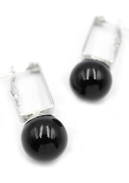 Incili Küpe - Siyah fiyatları