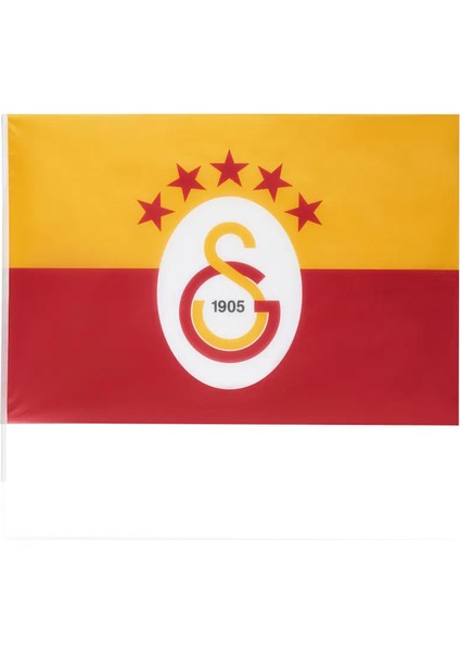 Galatasaray 5 Yıldızlı Klasik Elde Sallama Bayrak 50X75CM U251387 fiyatları
