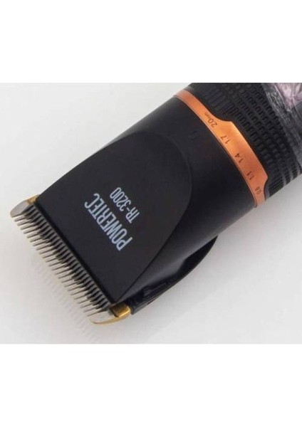 TR-3200 Profesyonel Şarjlı Saç Sakal Tıraş Makinesi + Caldion Erkek Deodorant 2 Adet fırsatları