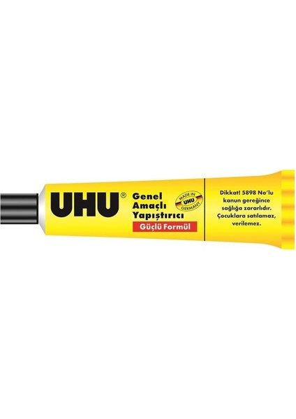 Uhu Genel Amaçlı Jel 20 ml UHU34370-20-PKT