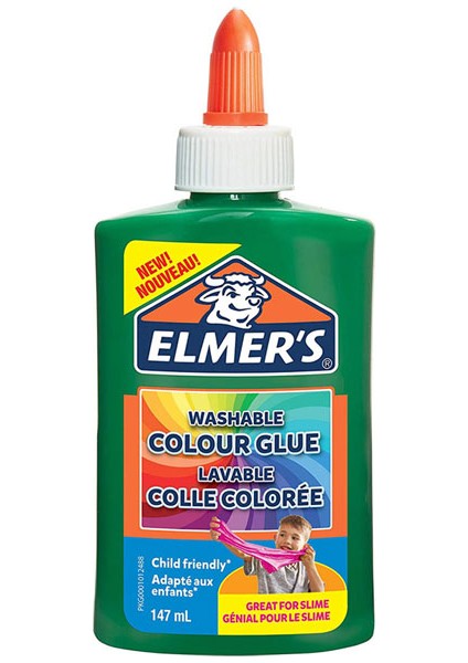 Elmers Mat Renkli Yapıştırıcı Yeşil 147 ml 2109505