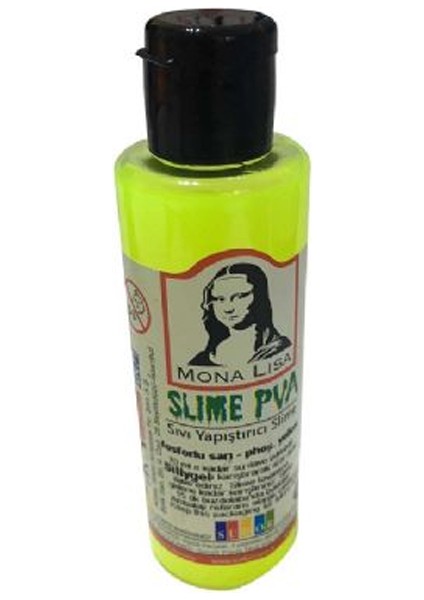 Monalisa Sıvı Yapıştırıcı Slime 70 ml Fosforlu Yeşil (12 Adet) fiyatları